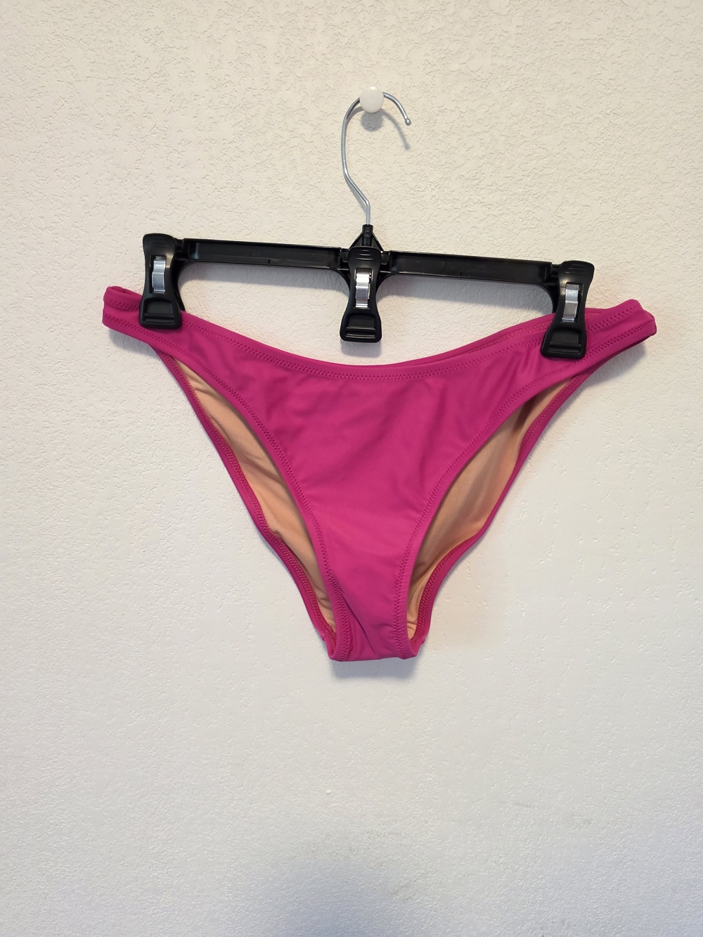 J. Crew Women's Pink Bikini Bottom - Classic Cut- Women's Medium NWT